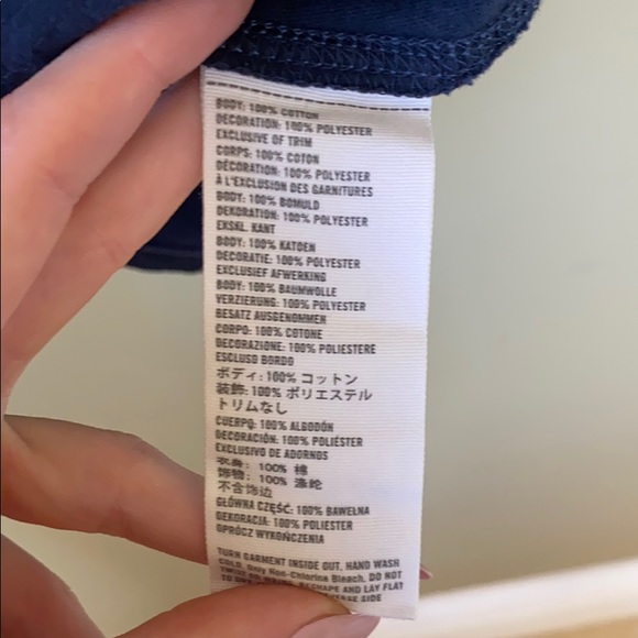 Blue Ruffle Tank Top - Picture 4 of 4